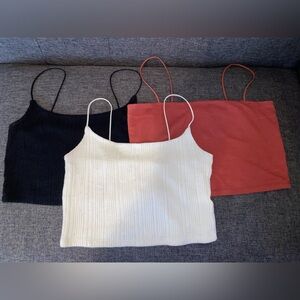 Aeropostale Seriously Soft Bungee Cami 3 Pack